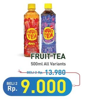 Promo Harga Sosro Fruit Tea All Variants 500 ml - Hypermart