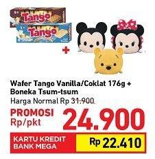 Promo Harga TANGO Wafer Chocolate, Vanilla Milk 176 gr - Carrefour