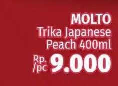 Promo Harga MOLTO Trika Japanese Peach 400 ml - LotteMart