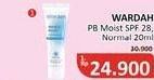 Promo Harga WARDAH Perfect Bright Moisturizer Normal Skin, SPF28 20 ml - Alfamidi