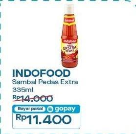 Promo Harga Indofood Sambal Ekstra Pedas 335 ml - Indomaret