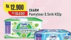 Charm Pantyliner Daun Sirih + Herbal