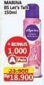 Marina Perfume Body Spray 150 ml Diskon 20%, Harga Promo Rp18.900, Harga Normal Rp23.900, Khusus member bonus 1.000 poin, Extra Potongan Rp1.000 dengan ShopeePay