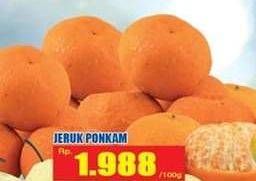 Promo Harga Jeruk Ponkam per 100 gr - Hari Hari