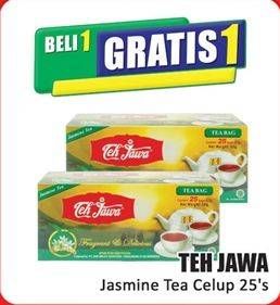 Promo Harga Teh Jawa Teh Celup Jasmine Tea per 25 pcs 2 gr - Hari Hari