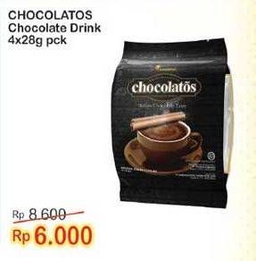 Promo Harga Chocolatos Chocolate Bubuk 4 pcs - Indomaret