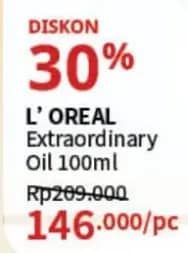 Promo Harga Loreal Elseve Extraordinary Oil 100 ml - Guardian