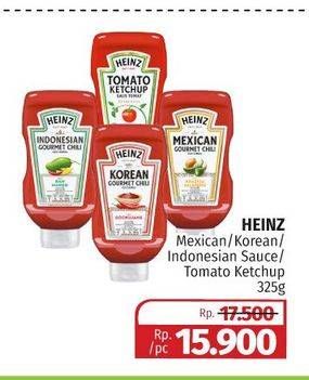 Promo Harga HEINZ Chili/Tomato Sauce  - Lotte Grosir