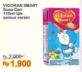 Promo Harga VIDORAN Xmart UHT All Variants 115 ml - Indomaret