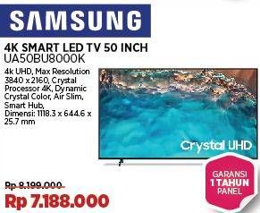 Promo Harga Samsung UA50BU8000K Smart UHD TV  - COURTS