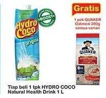 Promo Harga Hydro Coco Minuman Kelapa Original 1000 ml - Indomaret