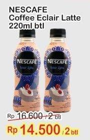 Promo Harga NESCAFE Ready to Drink Eclair Latte per 2 botol 220 ml - Indomaret