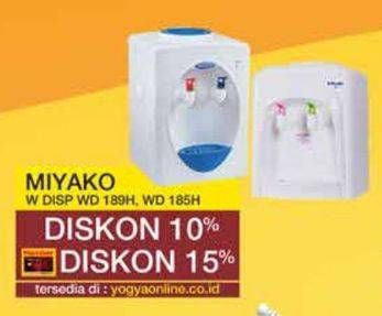 Promo Harga Miyako WD-189 H/WD-185H Water Dispenser   - Yogya