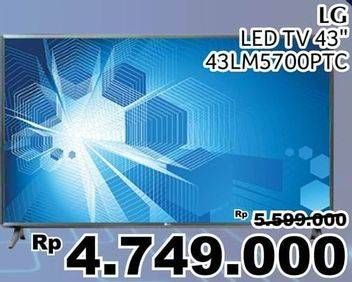 Promo Harga LG 43LM5700 | Full HD Smart TV  - Giant
