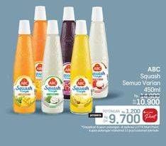 Promo Harga ABC Syrup Squash Delight All Variants 460 ml - LotteMart