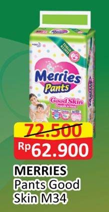 Promo Harga Merries Pants Good Skin M34  - Alfamart