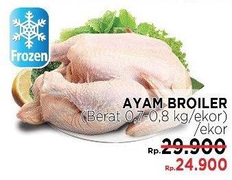 Promo Harga Ayam Broiler 800 gr - LotteMart