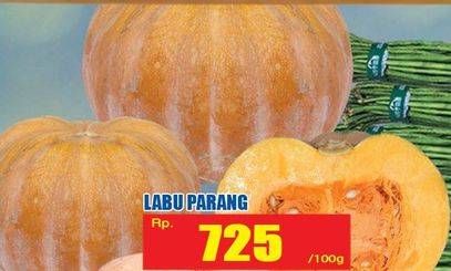 Promo Harga Labu Parang per 100 gr - Hari Hari