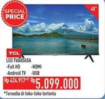 Promo Harga TCL 40S65A LED TV  - Hypermart