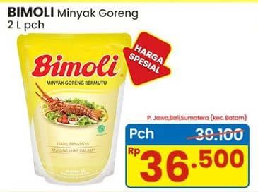 Promo Harga Bimoli Minyak Goreng 2000 ml - Indomaret