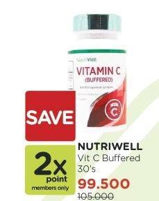 Promo Harga NUTRIWELL Vitacom Formula 30 pcs - Watsons
