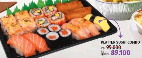 Promo Harga LE MEILLEUR Platter Sushi Combo  - LotteMart