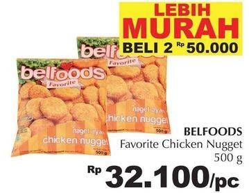 Promo Harga BELFOODS Nugget 500 gr - Giant