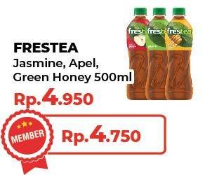 Promo Harga Frestea Minuman Teh Original, Apple, Green Honey 500 ml - Yogya