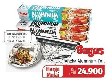 Promo Harga BAGUS Aluminium Foil All Variants  - Lotte Grosir