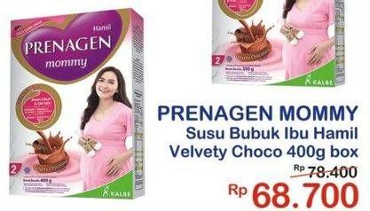 Promo Harga PRENAGEN Mommy Velvety Chocolate 400 gr - Indomaret