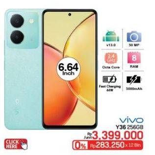 Promo Harga Vivo Y36 8/256 GB  - LotteMart
