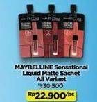 Promo Harga Maybelline Sensational Liquid Matte All Variants 2 ml - Indomaret