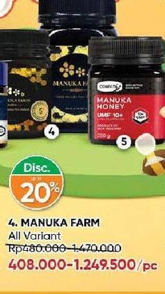 Promo Harga Manuka Farm MGS 5+  - Guardian