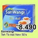 Promo Harga Sariwangi Teh Asli 50 pcs - TIP TOP