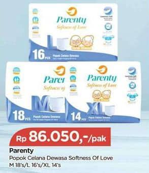 Parenty Softness Of Love Adult Diapers Pants