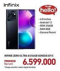 Promo Harga Infinix Zero Ultra 8 + 256 GB  - Carrefour