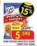 Promo Harga Kobe Tepung Kentucky Super Crispy 210 gr - Superindo