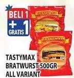Promo Harga Tastymax Bratwurst All Variants 500 gr - Hypermart