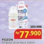 Promo Harga Pigeon Botol PP Wide Neck 160 ml - Alfamidi