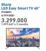 Promo Harga SHARP 2T-C40AE Smart LED TV  - Electronic City