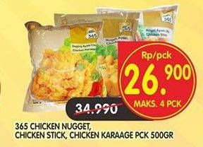Promo Harga 365 Chicken Nugget/Stick/Karage  - Superindo
