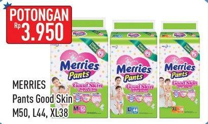 Promo Harga Merries Pants Good Skin M50, L44, XL38  - Hypermart