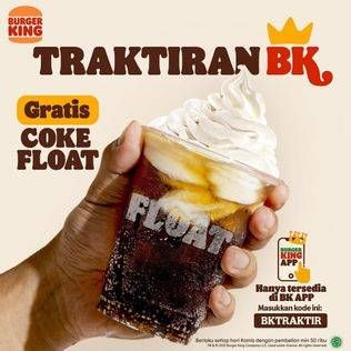 Promo Harga Burger King Coke Float  - Burger King