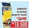 Promo Harga Kenmaster Car Sponge 02 + Handle 1 pcs - Hypermart