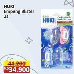 Promo Harga Huki Bottle Empeng Blister 2 pcs - Alfamart