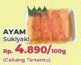 Promo Harga Ayam Sukiyaki per 100 gr - Yogya