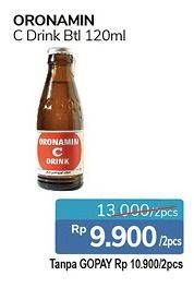 Promo Harga ORONAMIN C Drink per 2 botol 120 ml - Alfamidi
