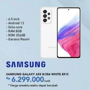 Promo Harga Samsung Galaxy A53 5G 8GB + 256GB  - Carrefour