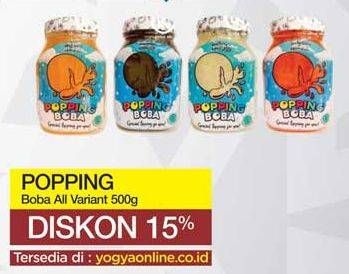 Promo Harga NATA JELLY Popping Boba All Variants 500 gr - Yogya