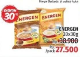 Promo Harga ENERGEN Cereal Instant per 20 sachet 30 gr - LotteMart